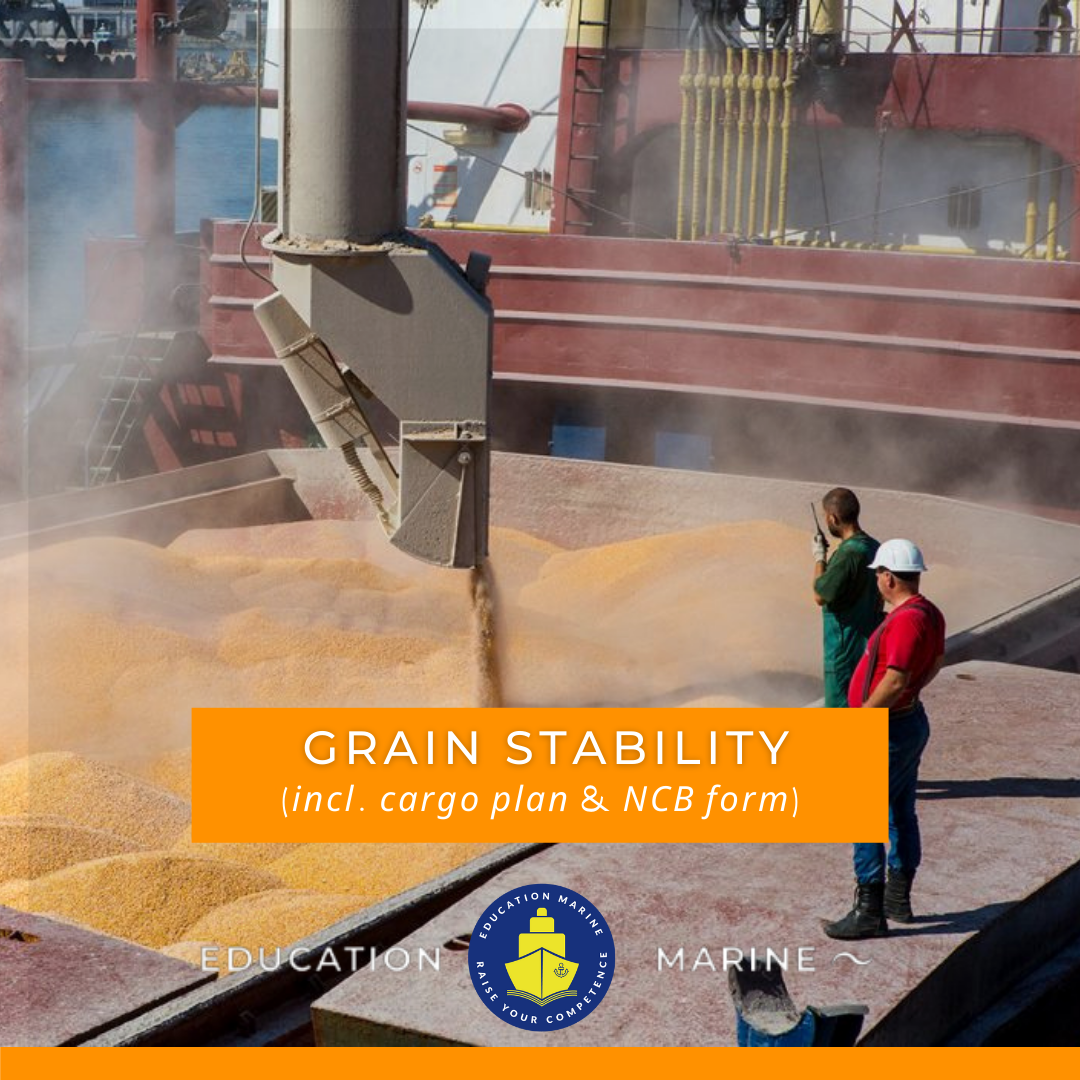 Grain Stability (incl. cargo plan & NCB form)