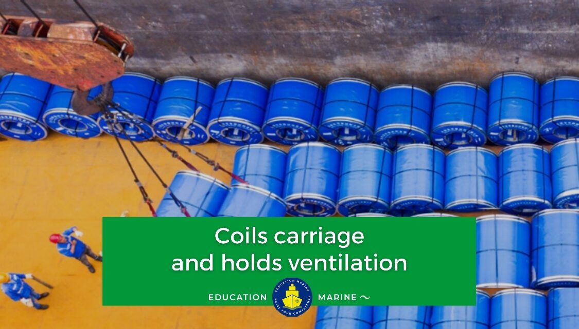 Coils carriage and holds ventilation