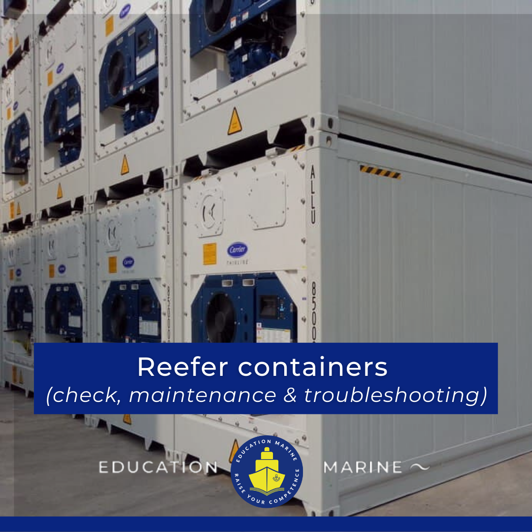 Reefer containers (check, maintenance & troubleshooting)