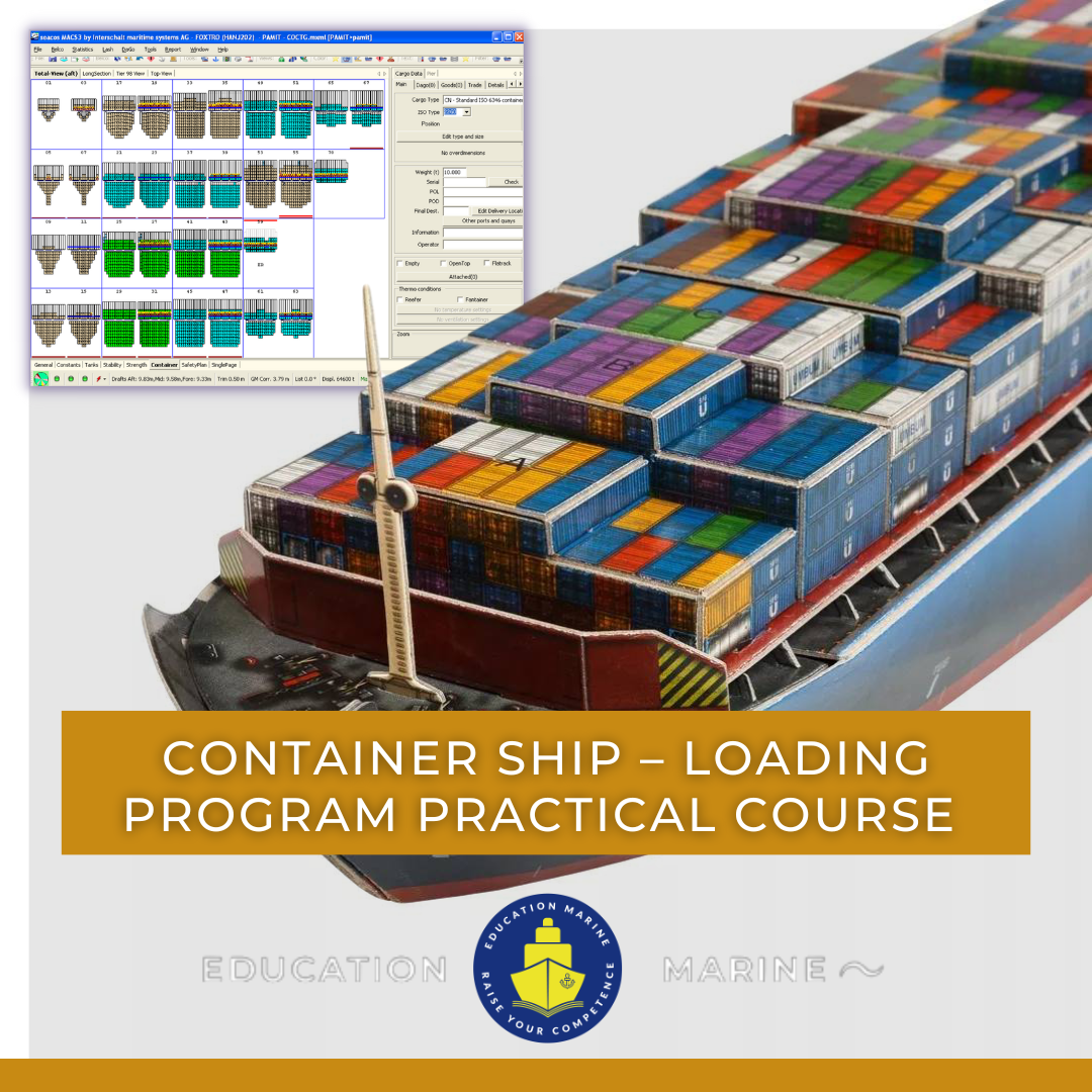 Container Ship – Loading Program Practical Course