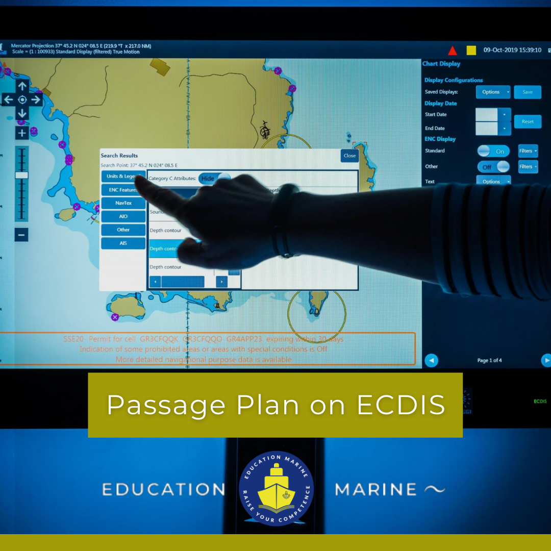 Passage Plan on ECDIS