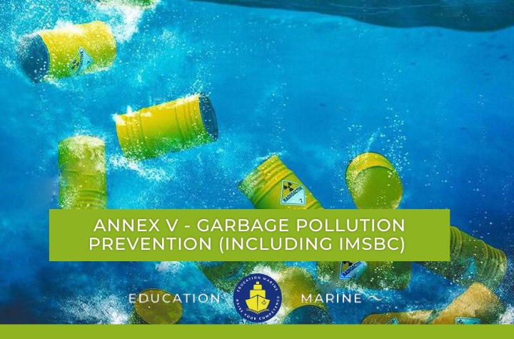 ANNEX V - Garbage Pollution Prevention (including IMSBC) _фб
